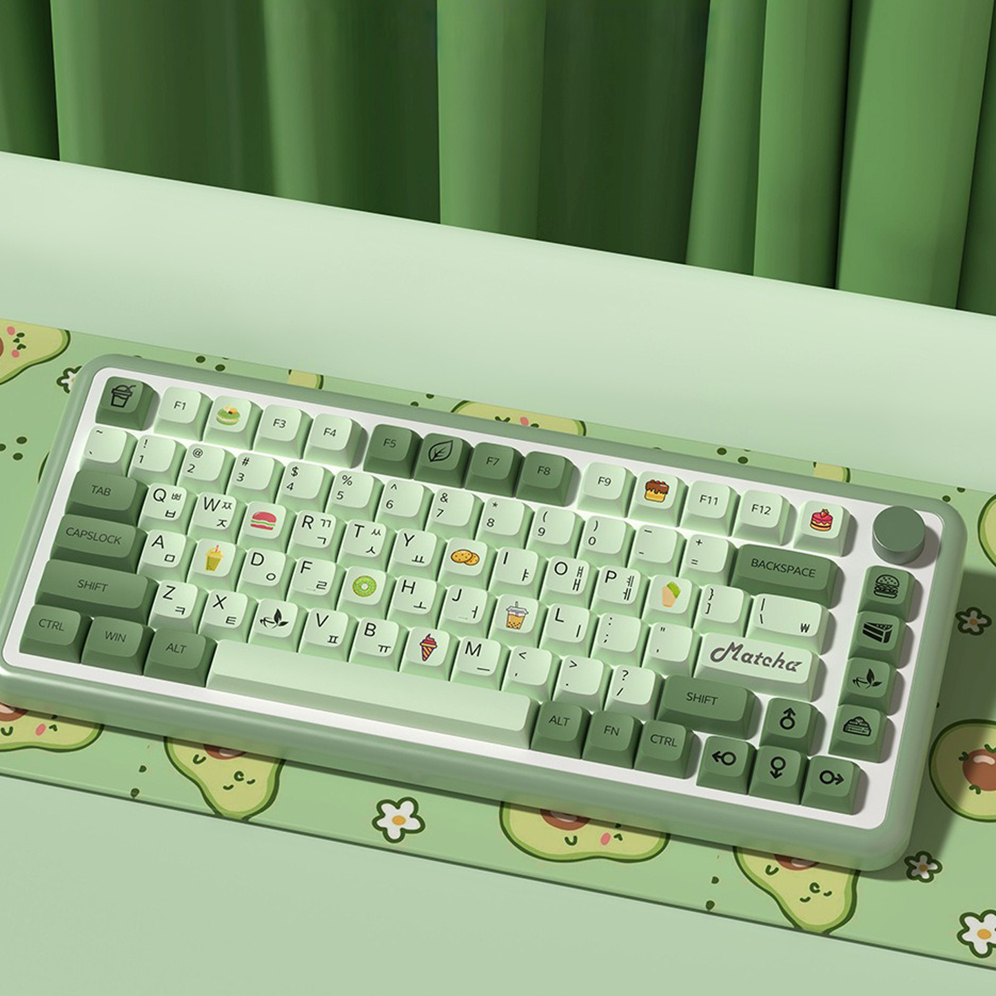 Matcha Delights Keycap Set