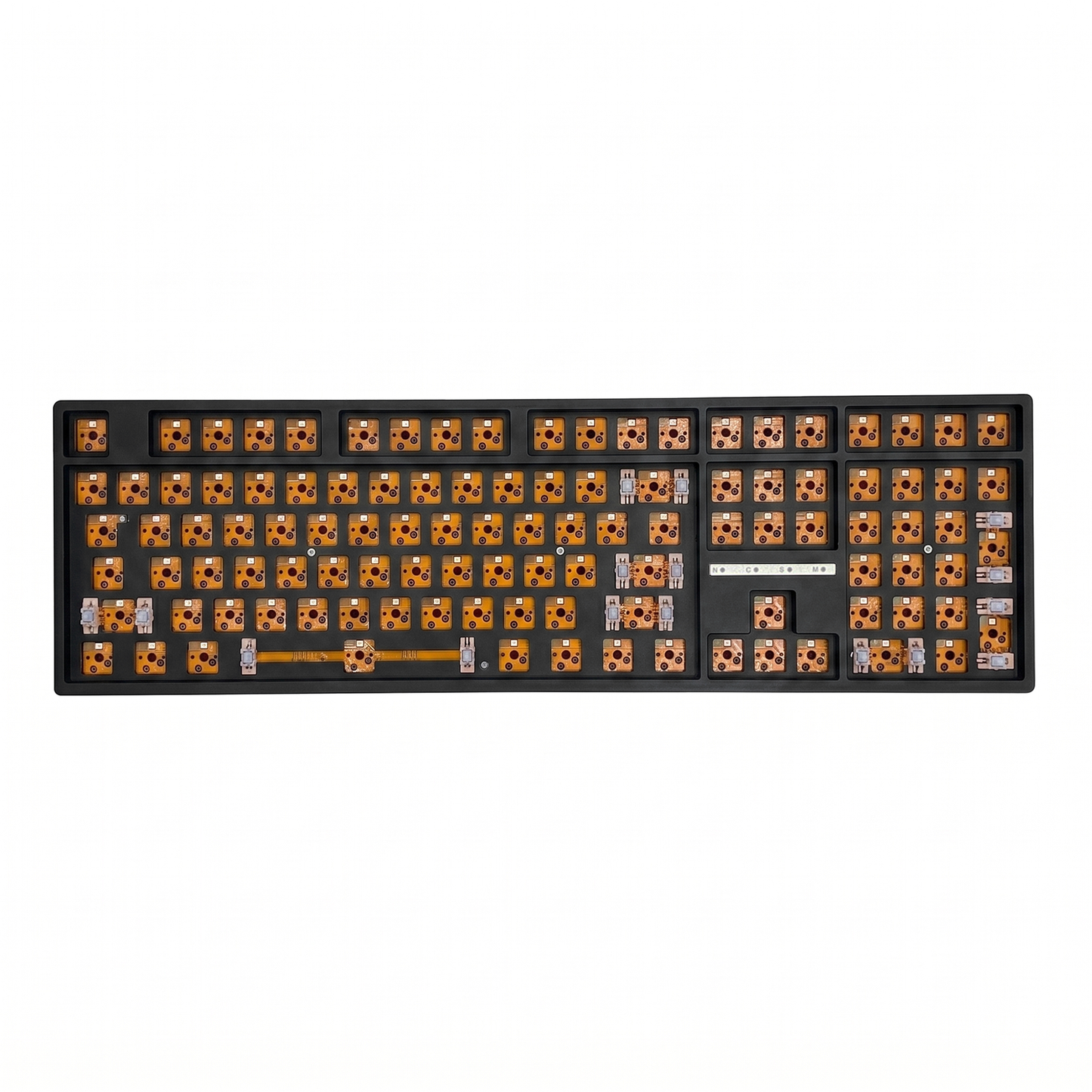 Keybongo KB108 Wireless 100% Full Size Mechanical Keyboard - Black