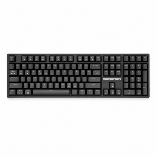 Keybongo KB108 Wireless 100% Full Size Mechanical Keyboard - Black