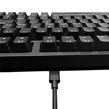 Keybongo KB108 Wireless 100% Full Size Mechanical Keyboard - Black