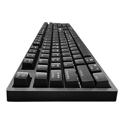 Keybongo KB108 Wireless 100% Full Size Mechanical Keyboard - Black
