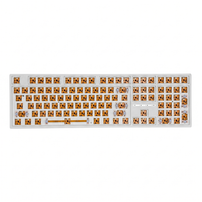 Keybongo KB108 Wireless 100% Full Size Mechanical Keyboard - White