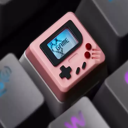 3-in-1 Interchangeable Handheld Game/Calculator/PC Keycaps