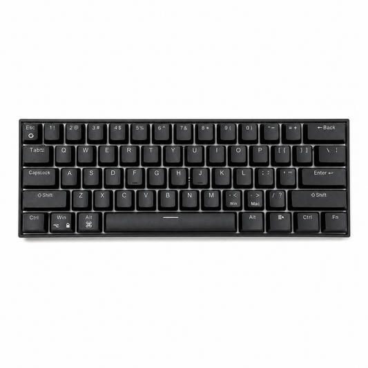 Keybongo KB61 Wireless 60% Mechanical Keyboard - Black
