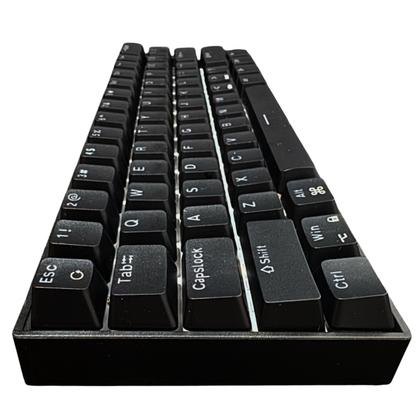 Keybongo KB61 Wireless 60% Mechanical Keyboard - Black