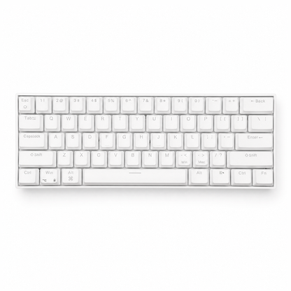 Keybongo KB61 Wireless 60% Mechanical Keyboard - White