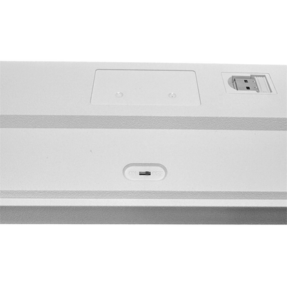 Keybongo KB61 Wireless 60% Mechanical Keyboard - White