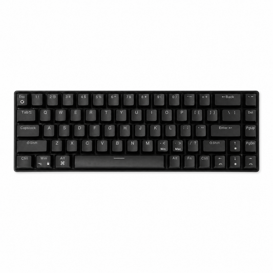 Keybongo KB68 Wireless 65% Compact Mechanical Keyboard - Black