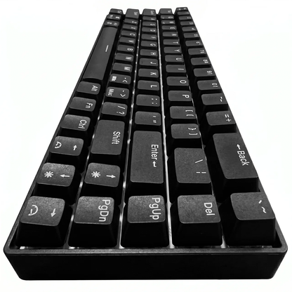 Keybongo KB68 Wireless 65% Compact Mechanical Keyboard - Black