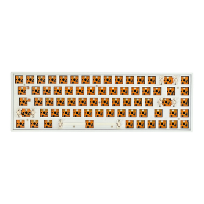 Keybongo KB68 Wireless 65% Compact Mechanical Keyboard - White