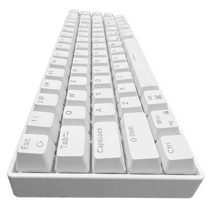Keybongo KB68 Wireless 65% Compact Mechanical Keyboard - White