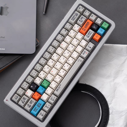 Working 9-to-5 Office Deskjob Hustle Keycap Set