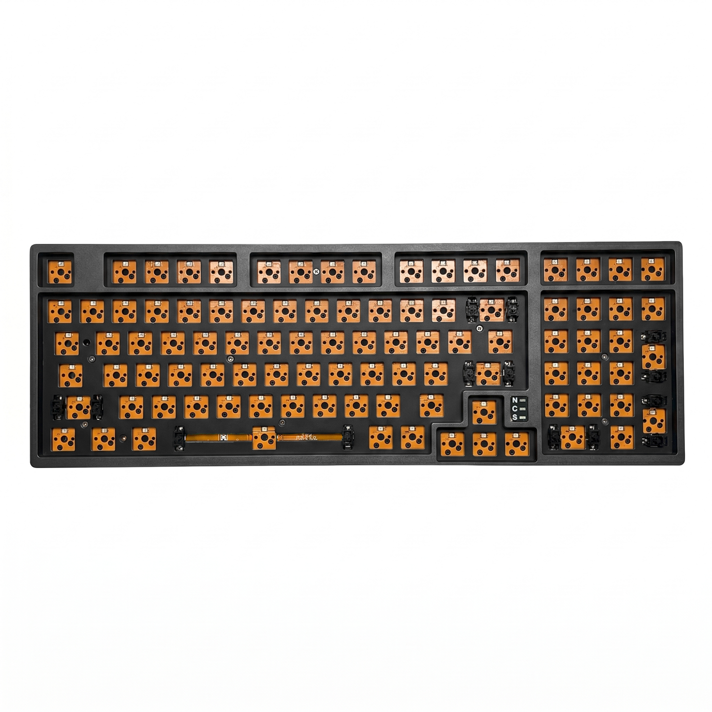 Keybongo KB97 Wireless 98% Compact-1800 Mechanical Keyboard - Black