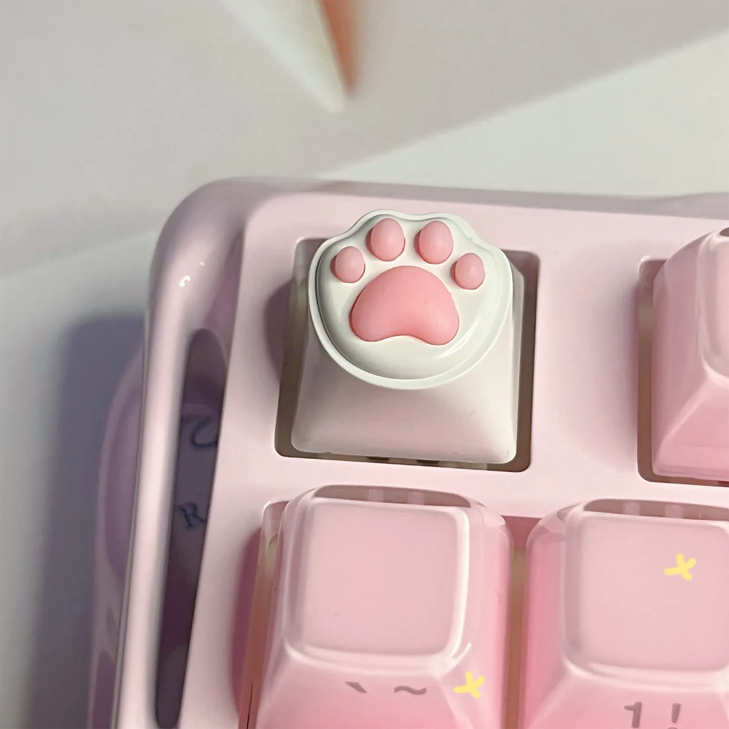 Adorable Cat Paw Keycaps