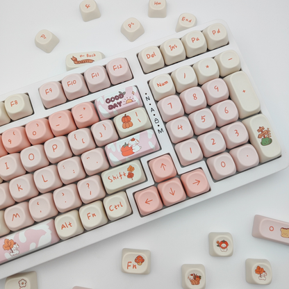 Autumn Puppy Keycap Set
