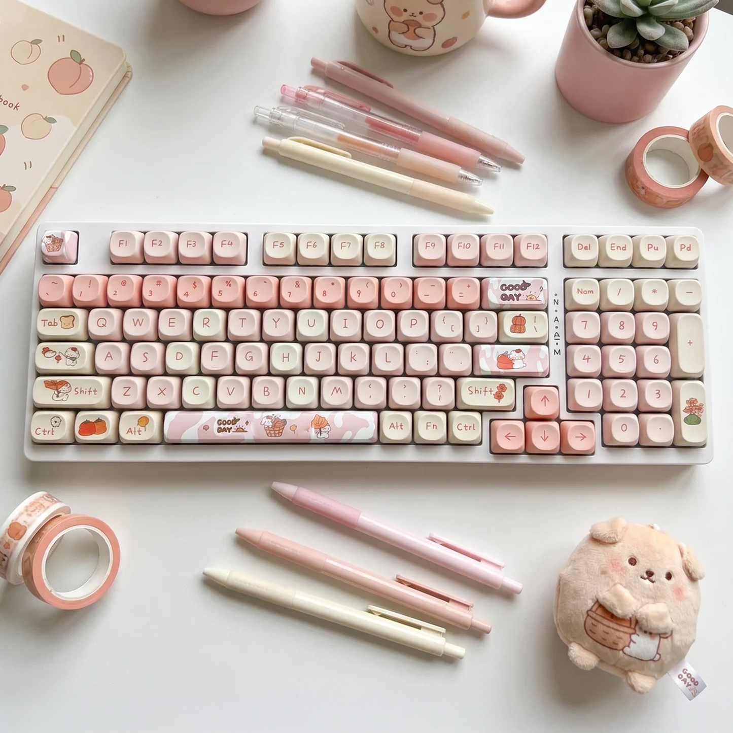 Autumn Puppy Keycap Set