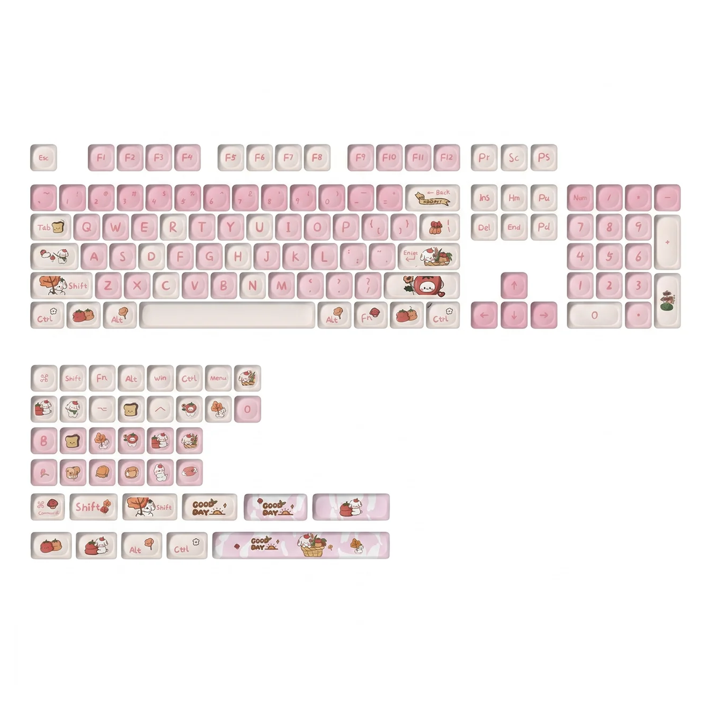 Autumn Puppy Keycap Set