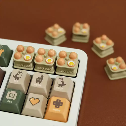 Tray of Bad Eggs Keycaps