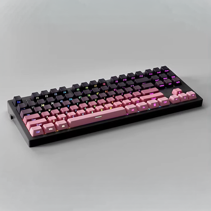 Berry Blast Gradient Side Print Keycap Set