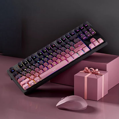 Berry Blast Gradient Side Print Keycap Set
