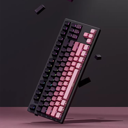 Berry Blast Gradient Side Print Keycap Set