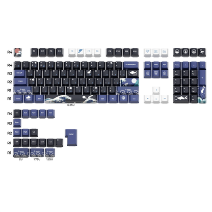 Black Coral Sea Keycap Set