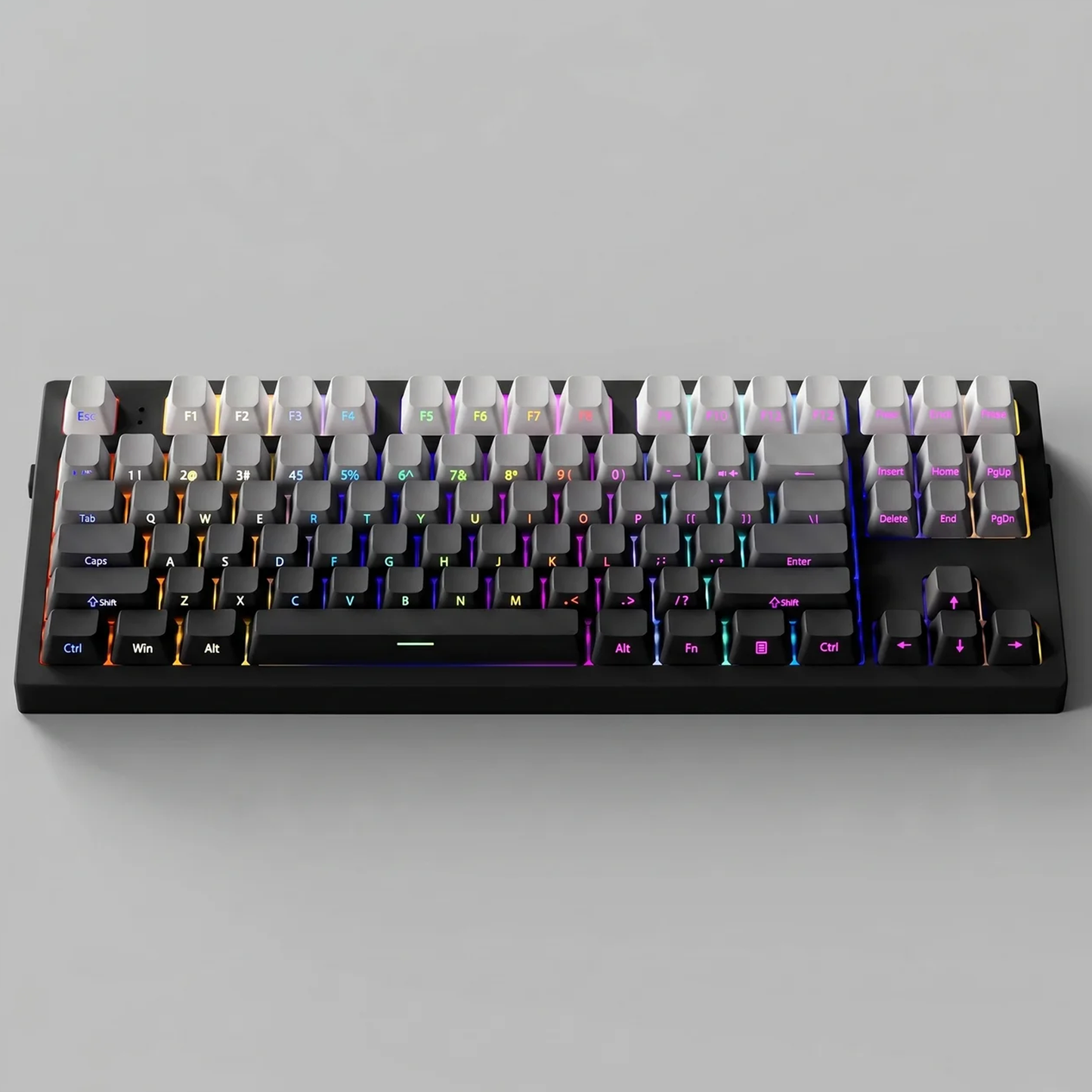 Black Hole Gradient Side Print Keycap Set