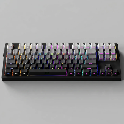 Black Hole Gradient Side Print Keycap Set