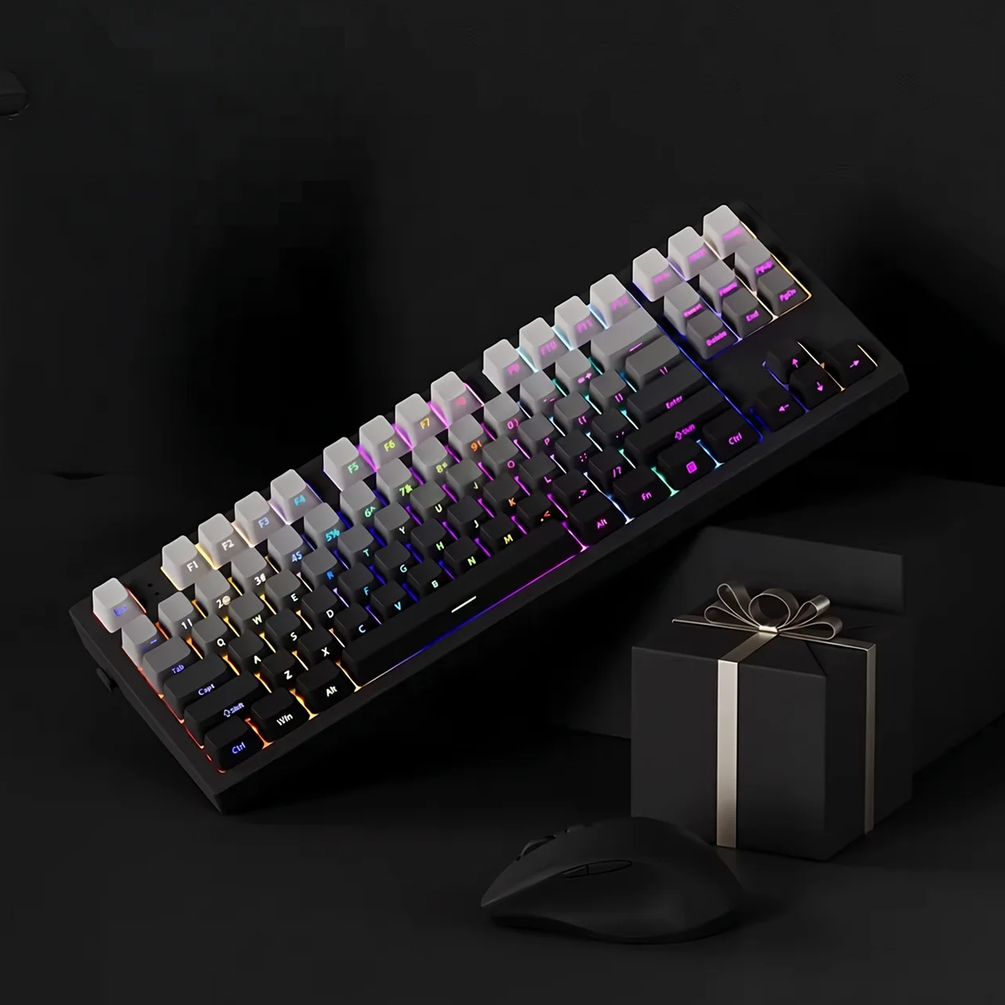 Black Hole Gradient Side Print Keycap Set