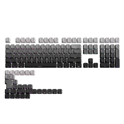 Black Hole Gradient Side Print Keycap Set