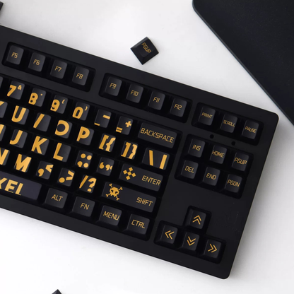 Black Pixel Keycap Set