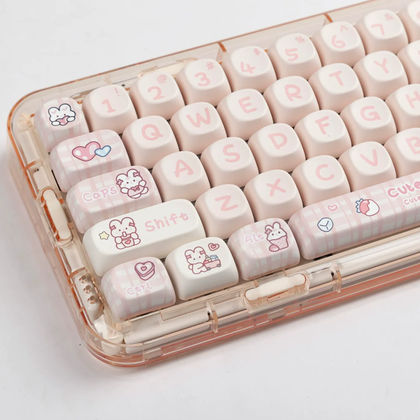 Blush Bunny Keycap Set