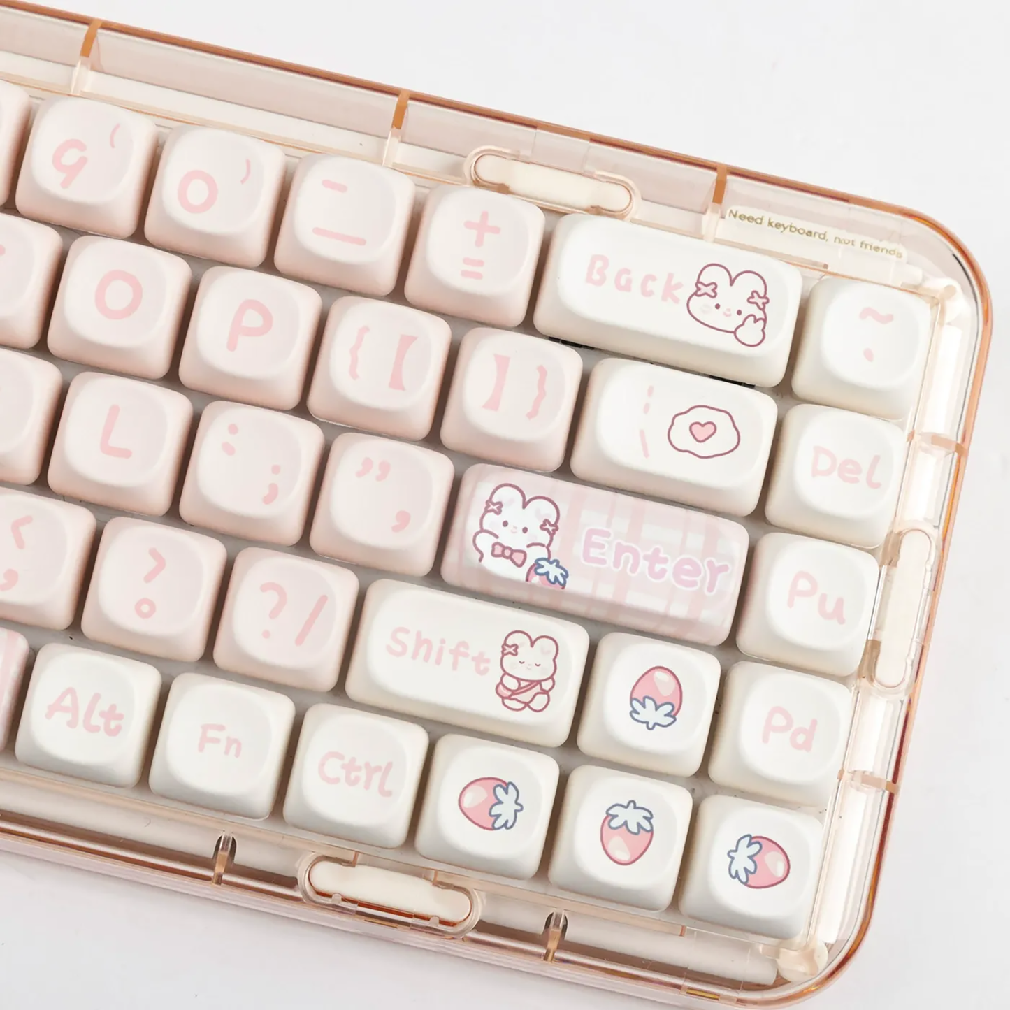 Blush Bunny Keycap Set