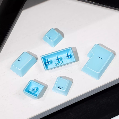 Bubblegum Jelly Crystal Keycap Set