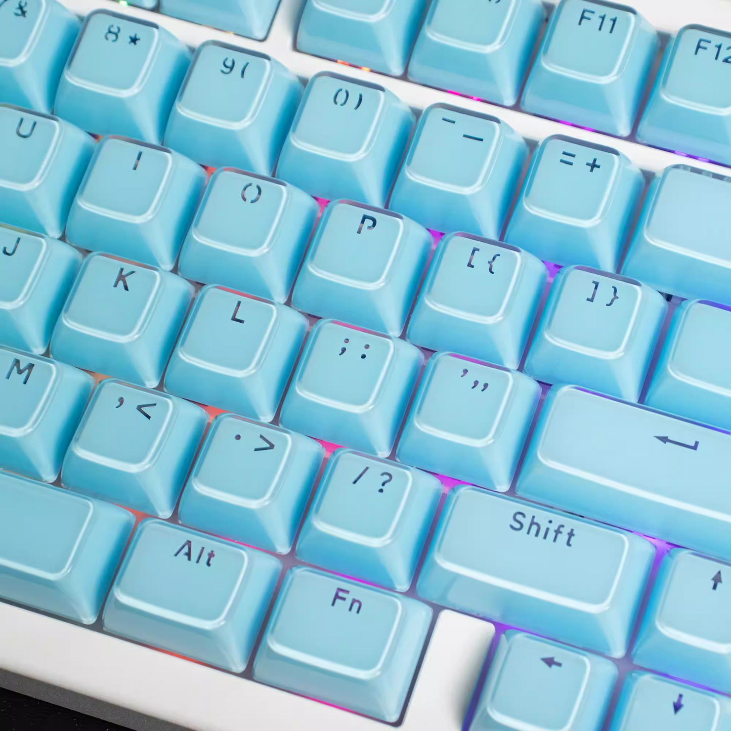 Bubblegum Jelly Crystal Keycap Set