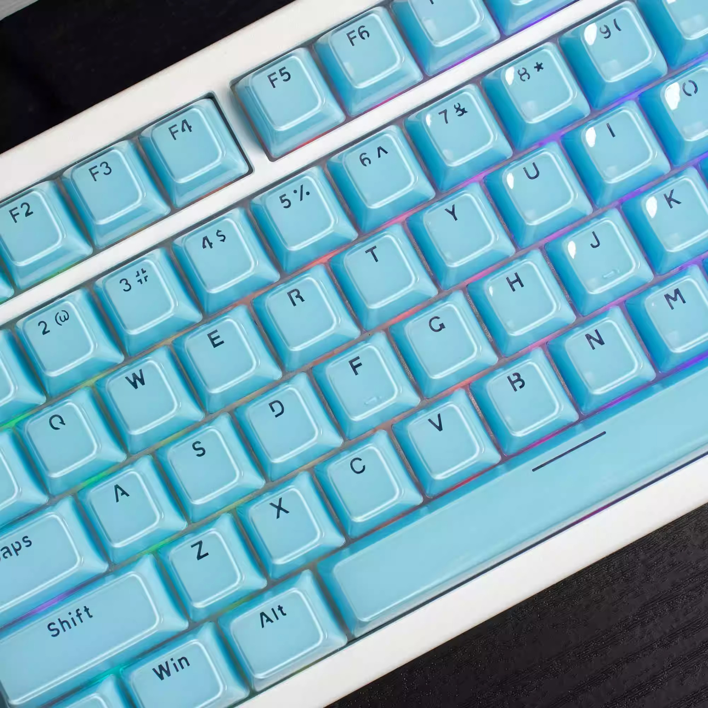 Bubblegum Jelly Crystal Keycap Set