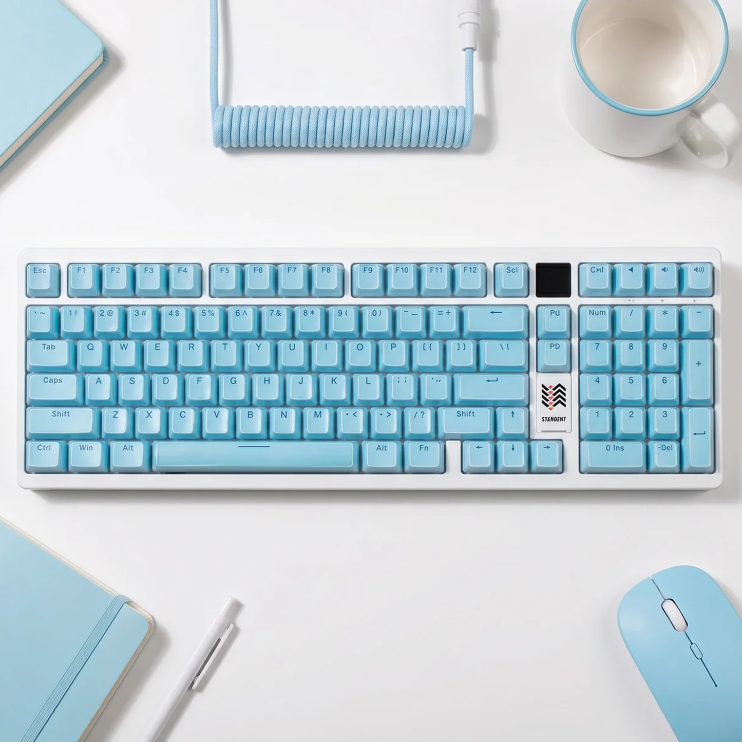 Bubblegum Jelly Crystal Keycap Set
