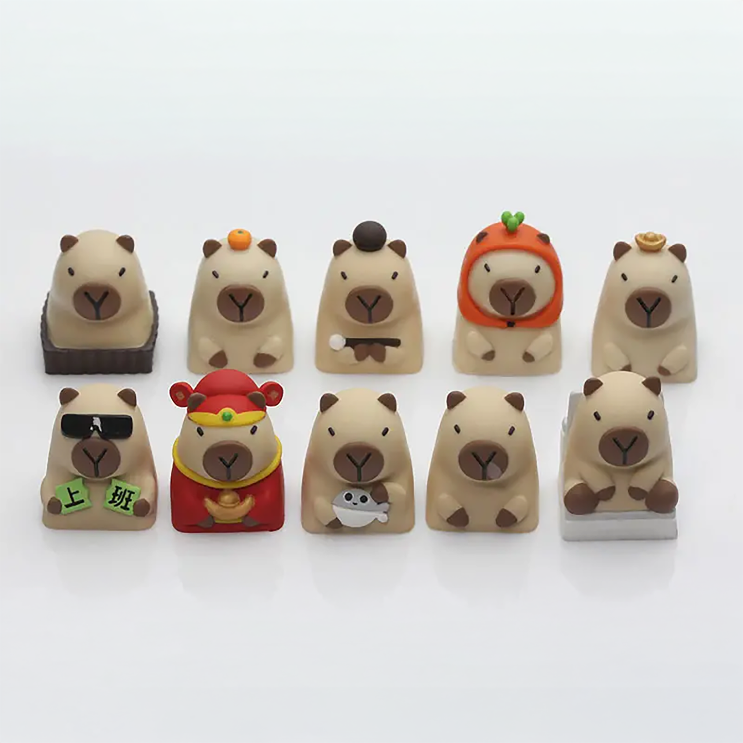 Cosplay Capybara Keycaps