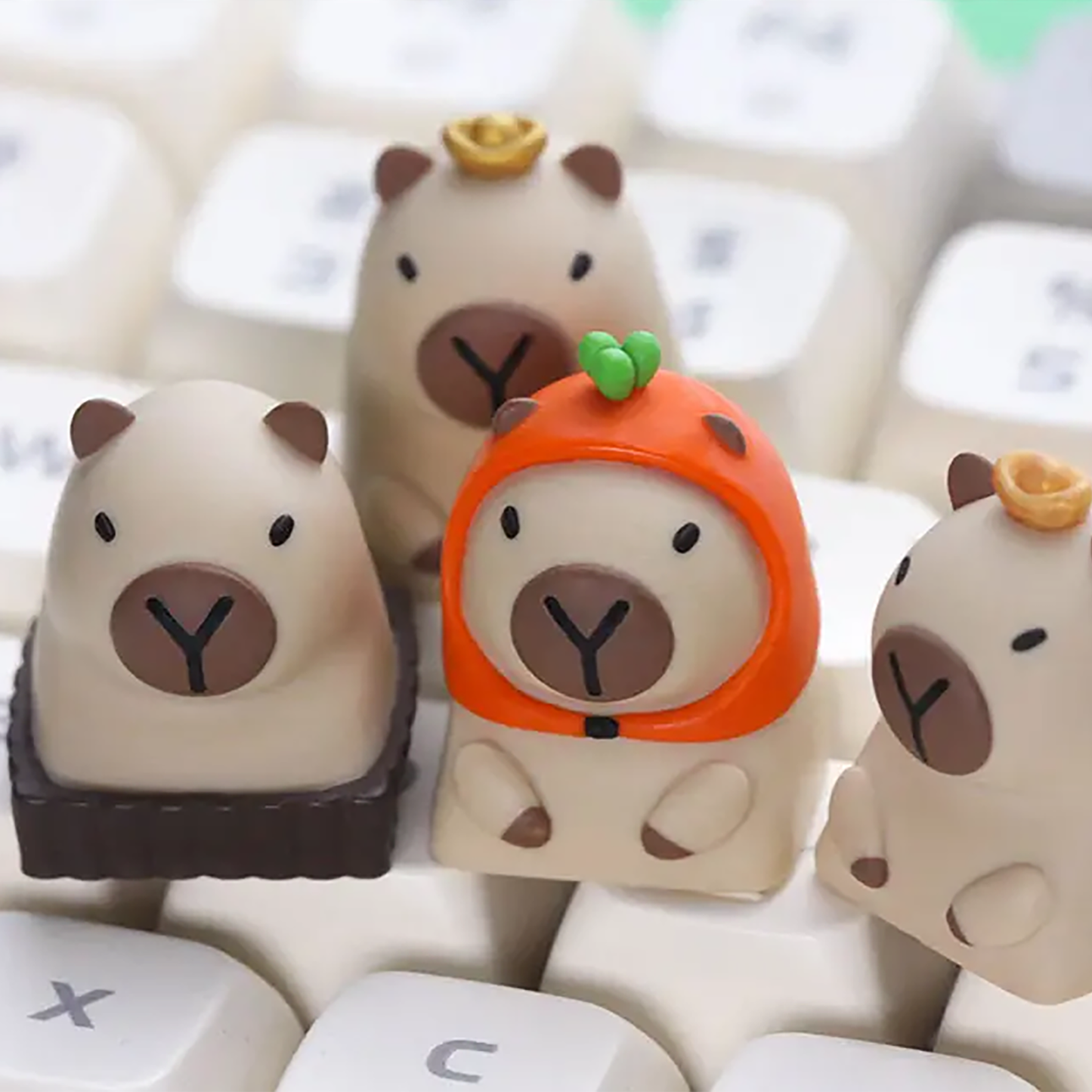 Cosplay Capybara Keycaps