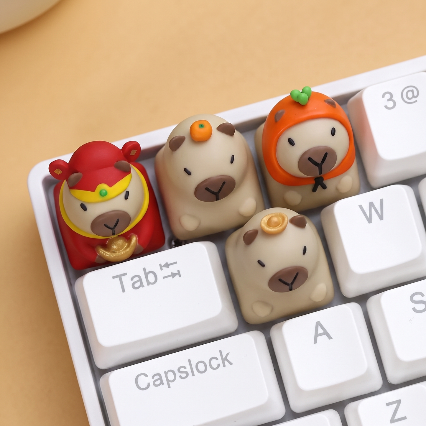 Cosplay Capybara Keycaps