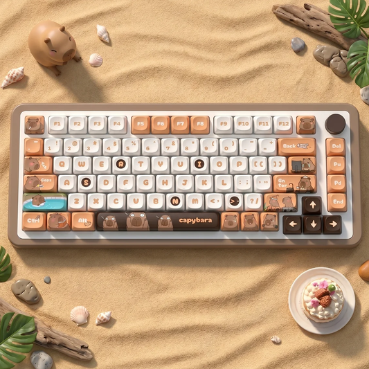 Capybara Life Keycap Set