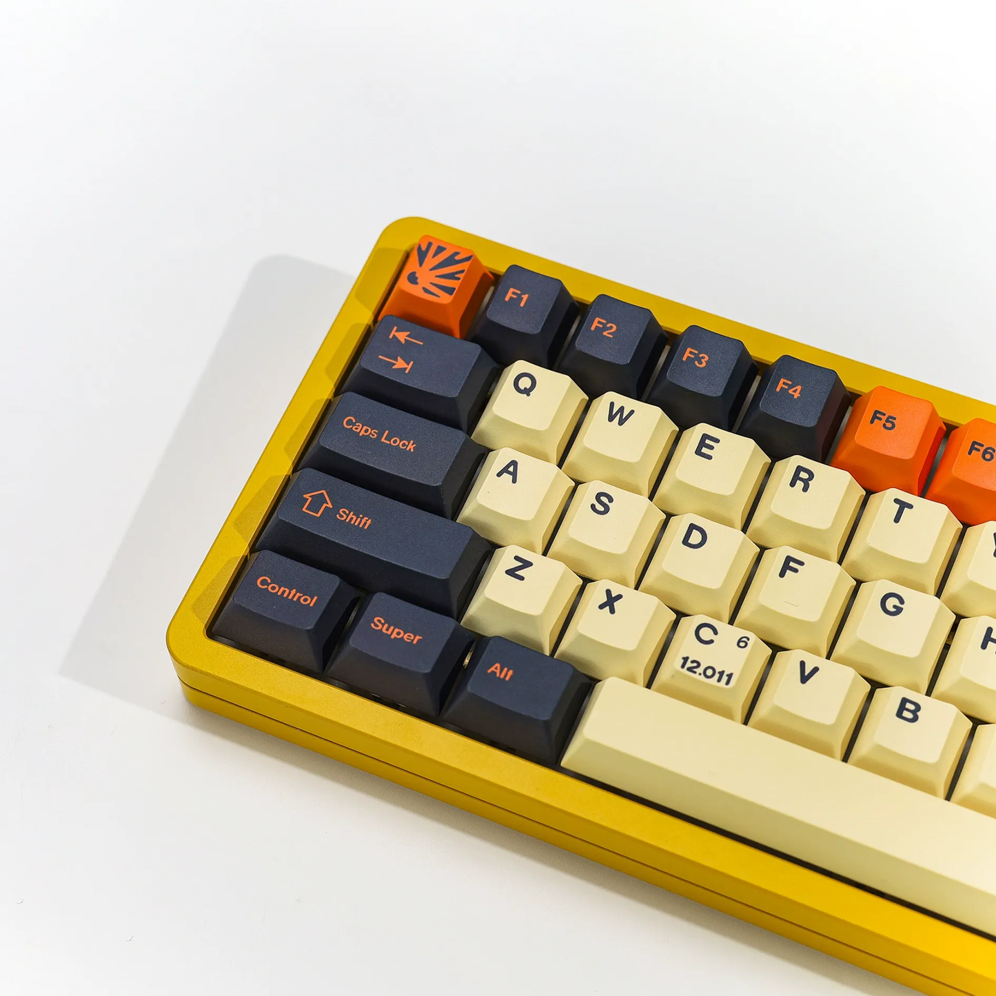 Carbon Hazard Keycap Set