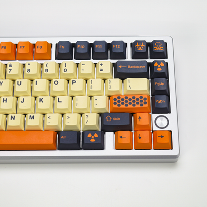 Carbon Hazard Keycap Set