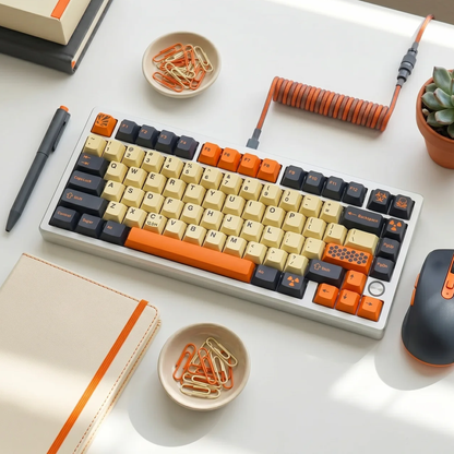 Carbon Hazard Keycap Set