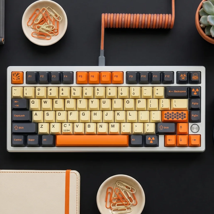 Carbon Hazard Keycap Set