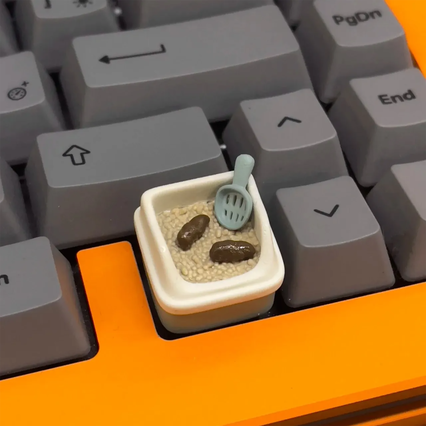 Cat Litter Box Keycap