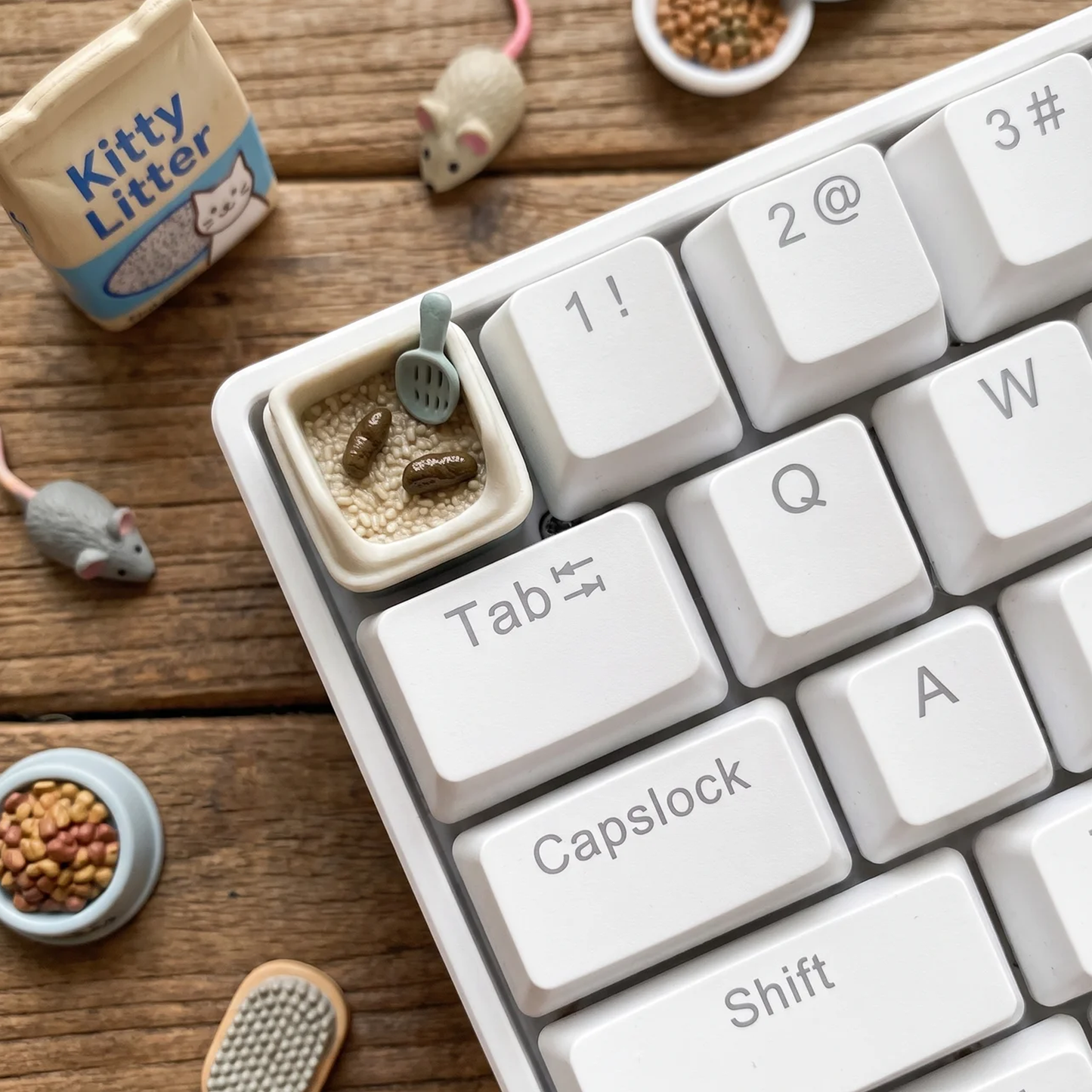 Cat Litter Box Keycap
