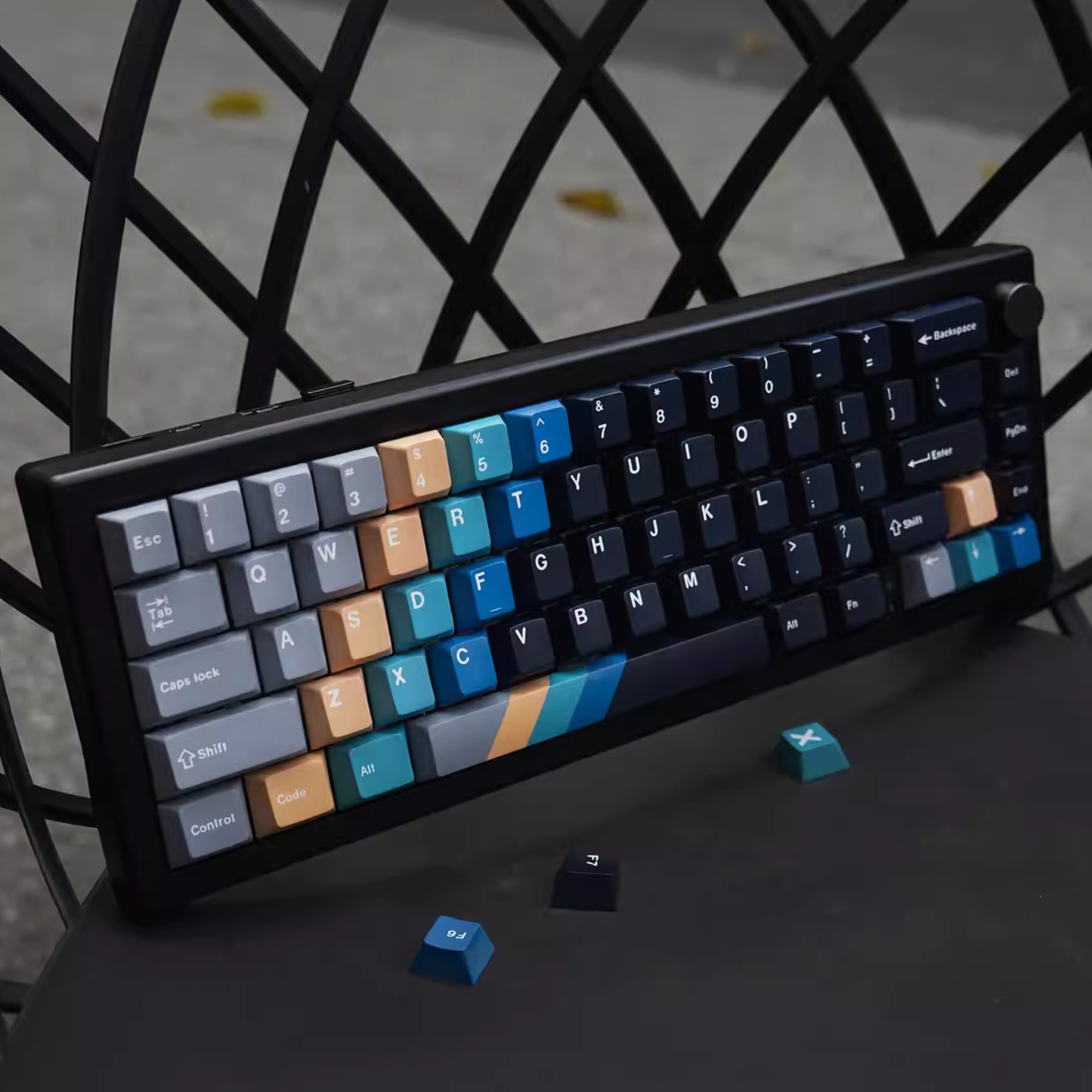 Chromo Cascade Keycap Set