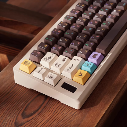 Coffee & Donuts Keycap Set
