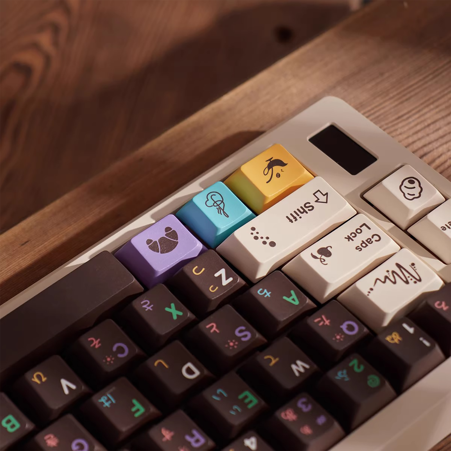 Coffee & Donuts Keycap Set